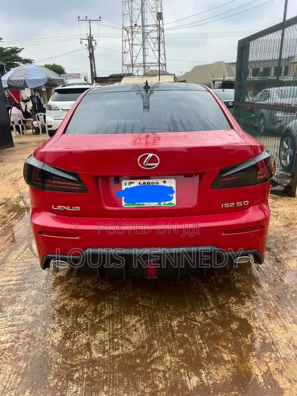 Lexus IS 250 2010 Red
