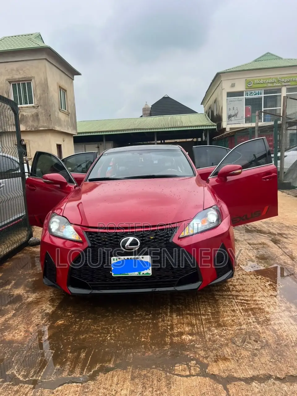 Lexus IS 250 2010 Red