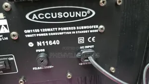 Uk Used Accusound Subwoofer
