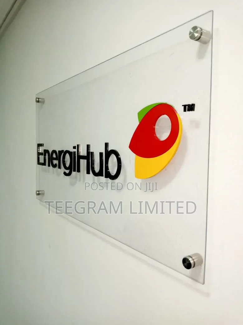 Office Acrylic Signs Directional Signage