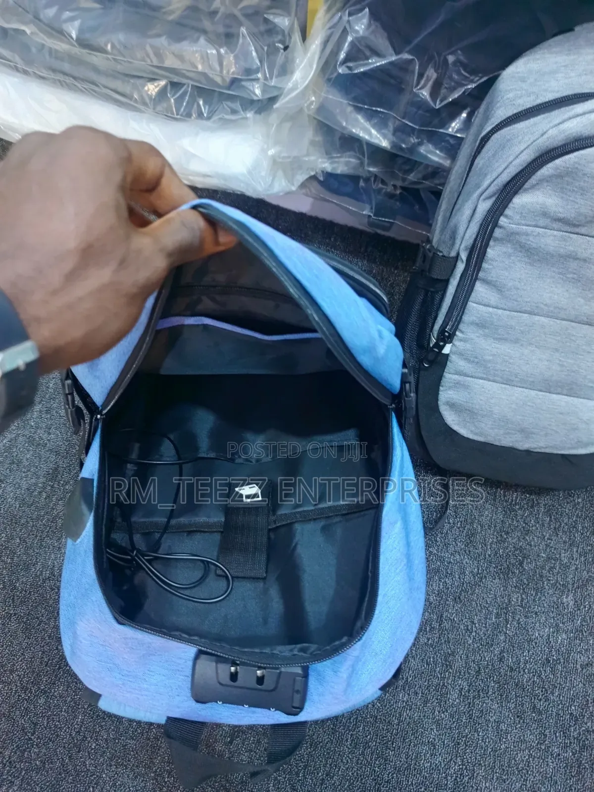 Multifunctional Anti-theft Double Back Large Capacity Laptop Backpack