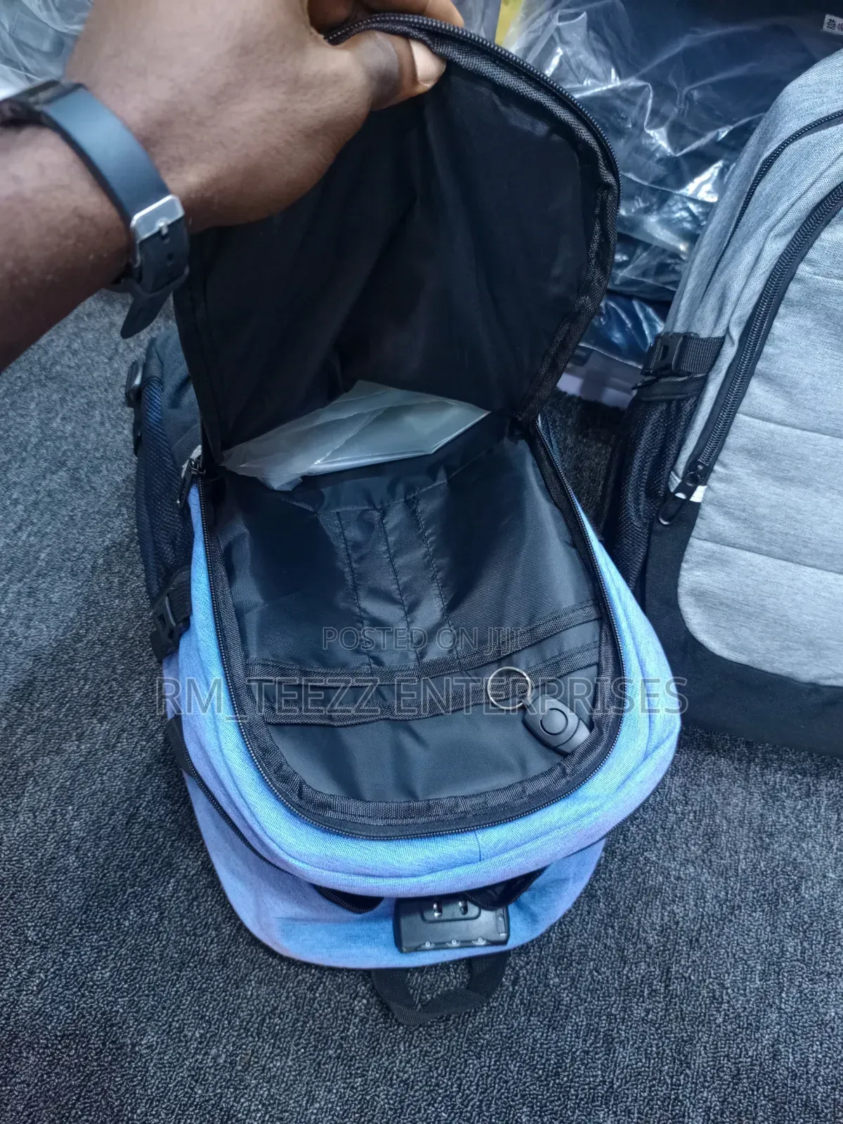 Multifunctional Anti-theft Double Back Large Capacity Laptop Backpack