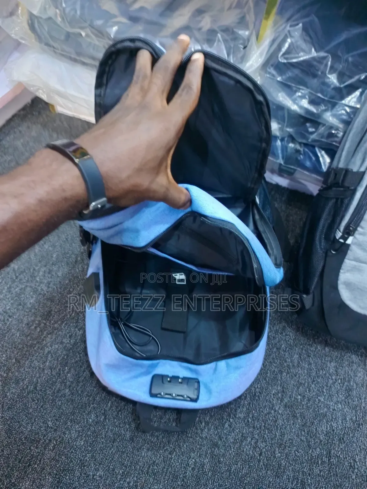 Multifunctional Anti-theft Double Back Large Capacity Laptop Backpack