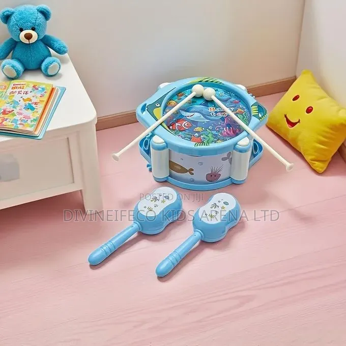 Kids Musical Drum Set With Accessories
