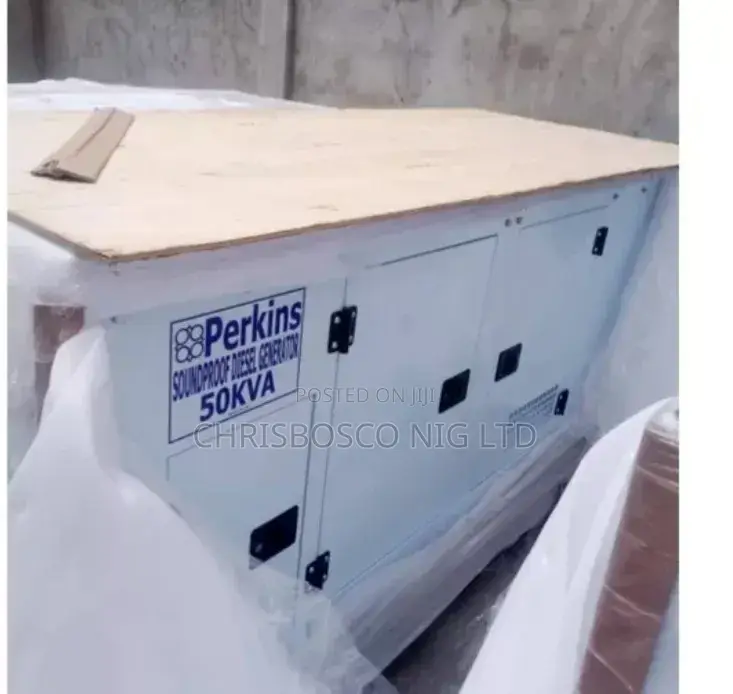 50kva Perkins Soundproof Diesel Generator