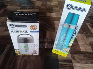 Master Chef Food Flask and Water Bottle