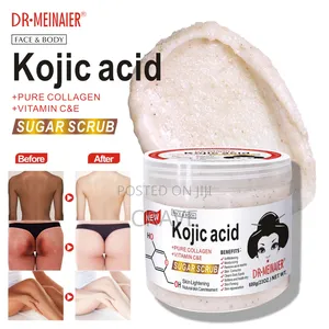 Dr Meinaier Kojic Acid Body Brightening Scrub