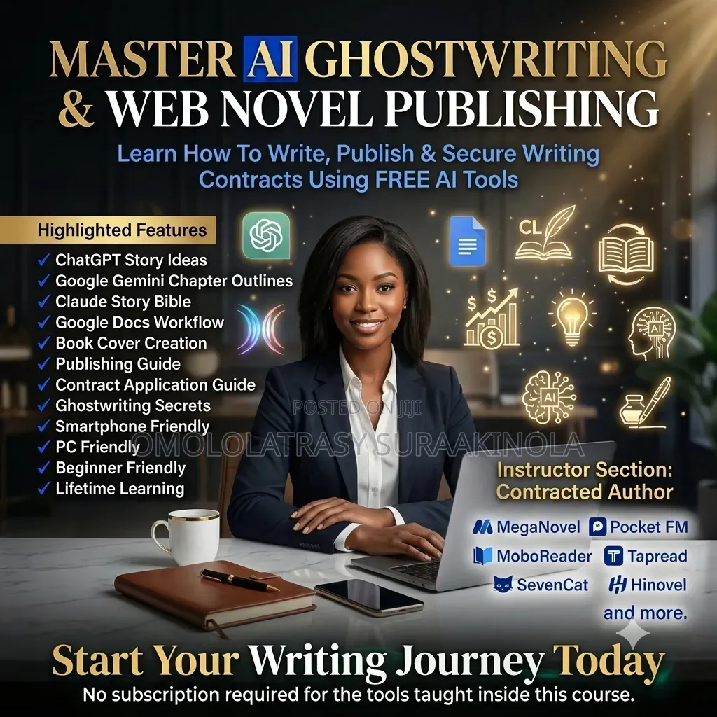  Ghostwriting Masterclass – From Beginner to Contracted Author