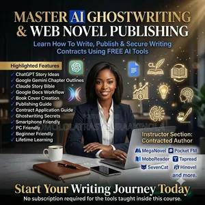 Ghostwriting Masterclass – From Beginner to Contracted Author