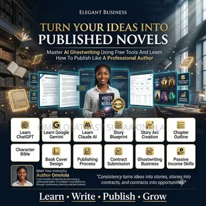  Ghostwriting Masterclass – From Beginner to Contracted Author