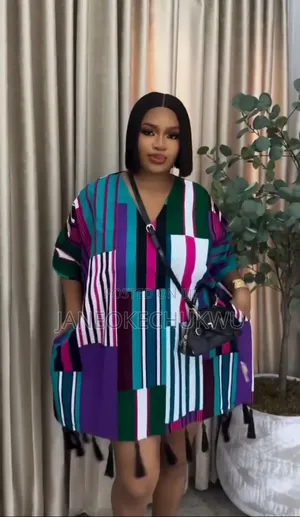 Short Bubu Gown With Tassels