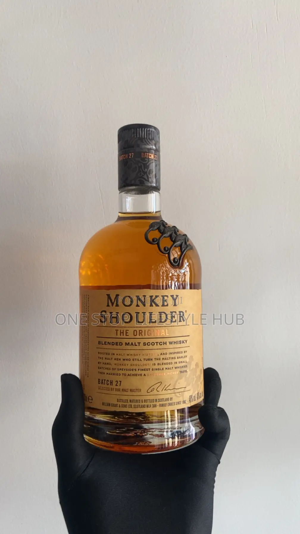 Original Monkey Shoulder Blended Malt Scotch Whisky - 70cl