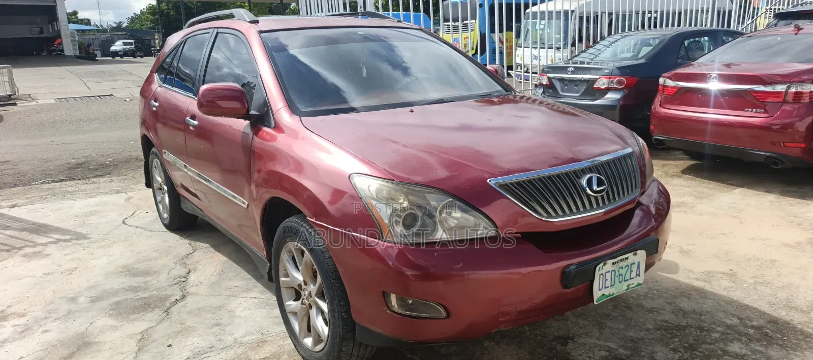 Lexus RX 2009 Red