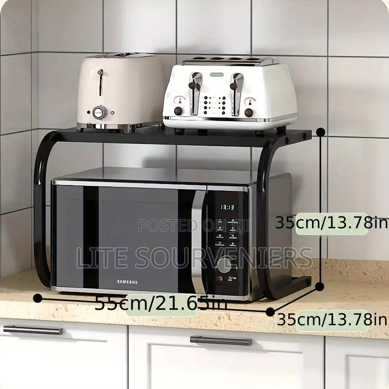 1 Tier Microwave Stand