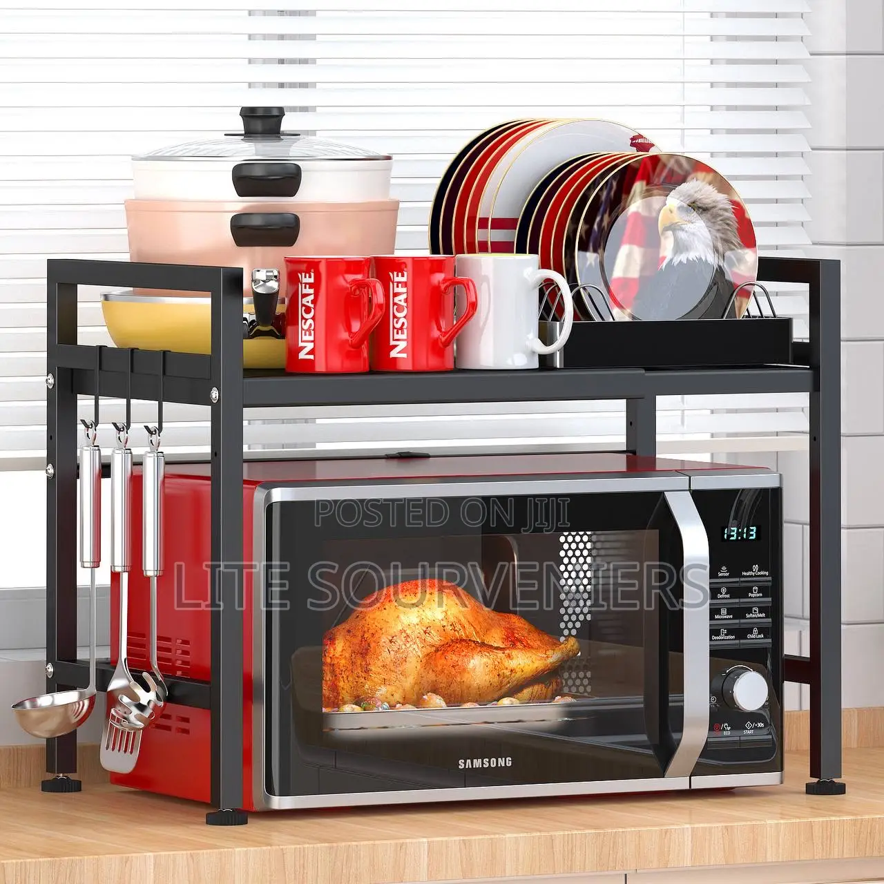 1 Tier Microwave Stand