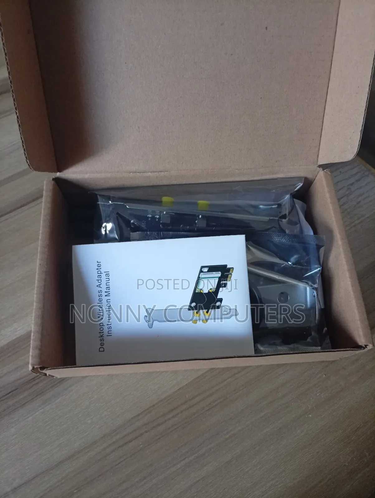 Pcie M.2 NGFF Wifi Bluetooth Adapter With Dual Antennas