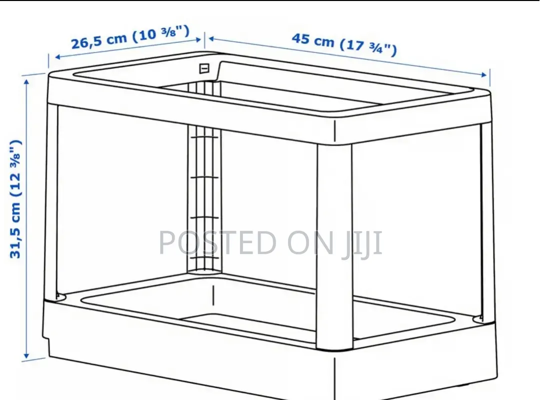 Ikea Undersink Pullout Garbage Bin (Bin Frame)