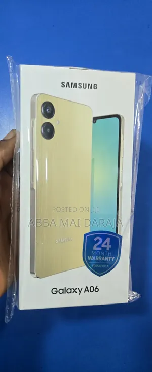 New Samsung Galaxy A06 64 GB Gold