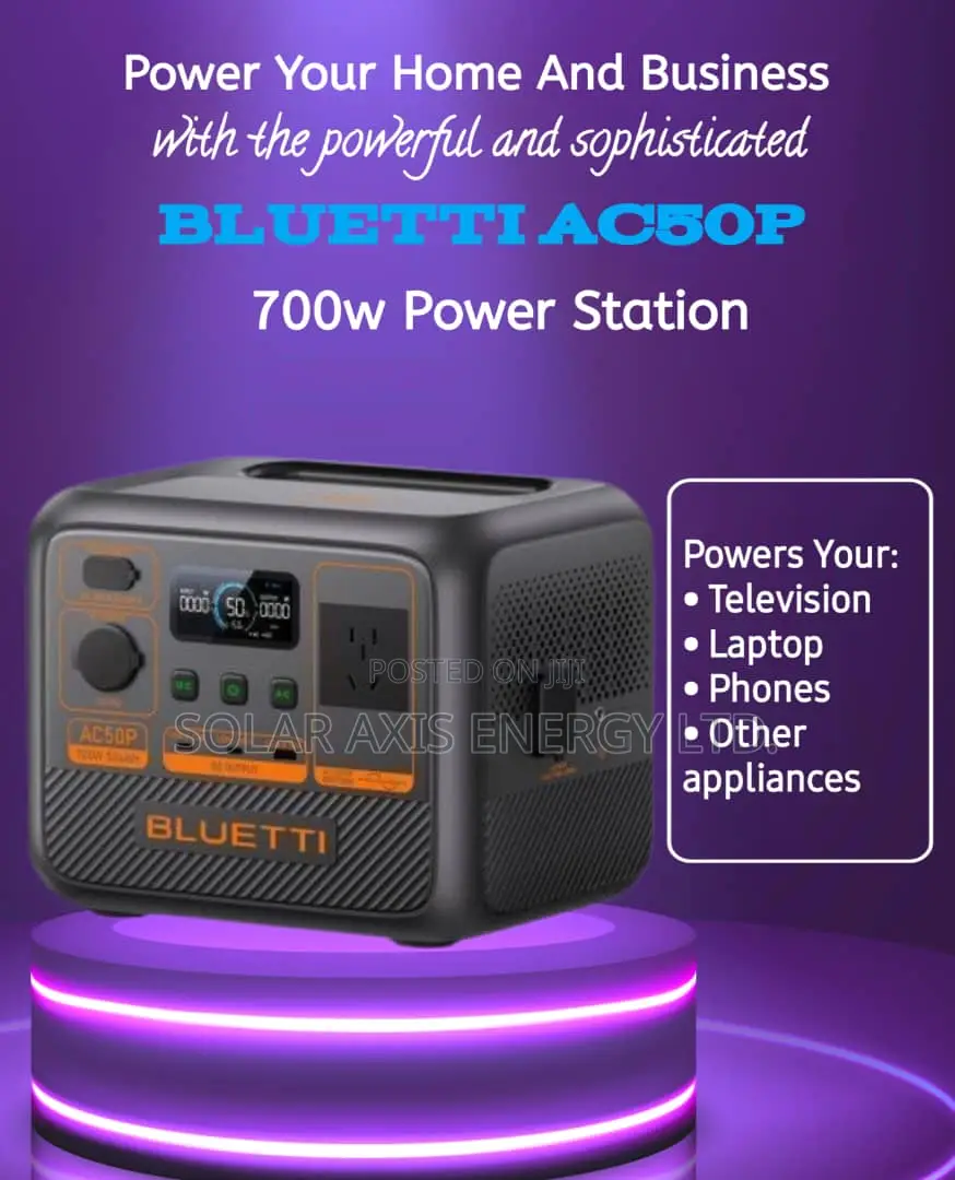 Bluetti Ac50p Solar Generator