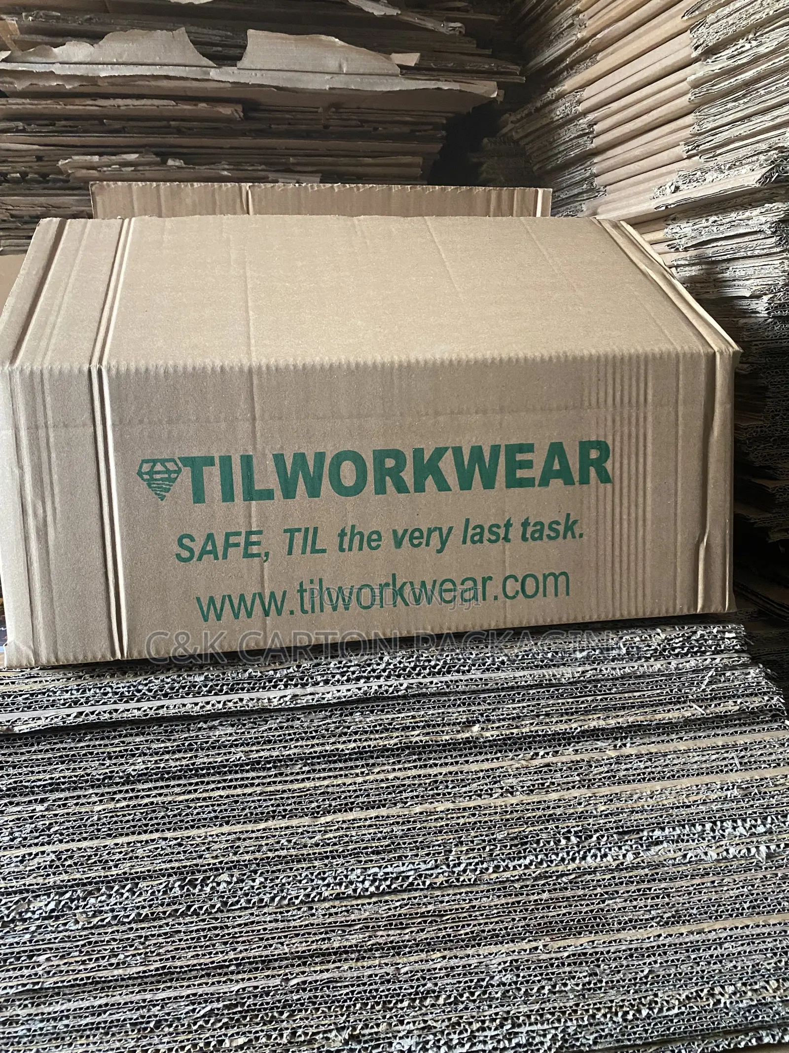 One Colour Printed Carton Box