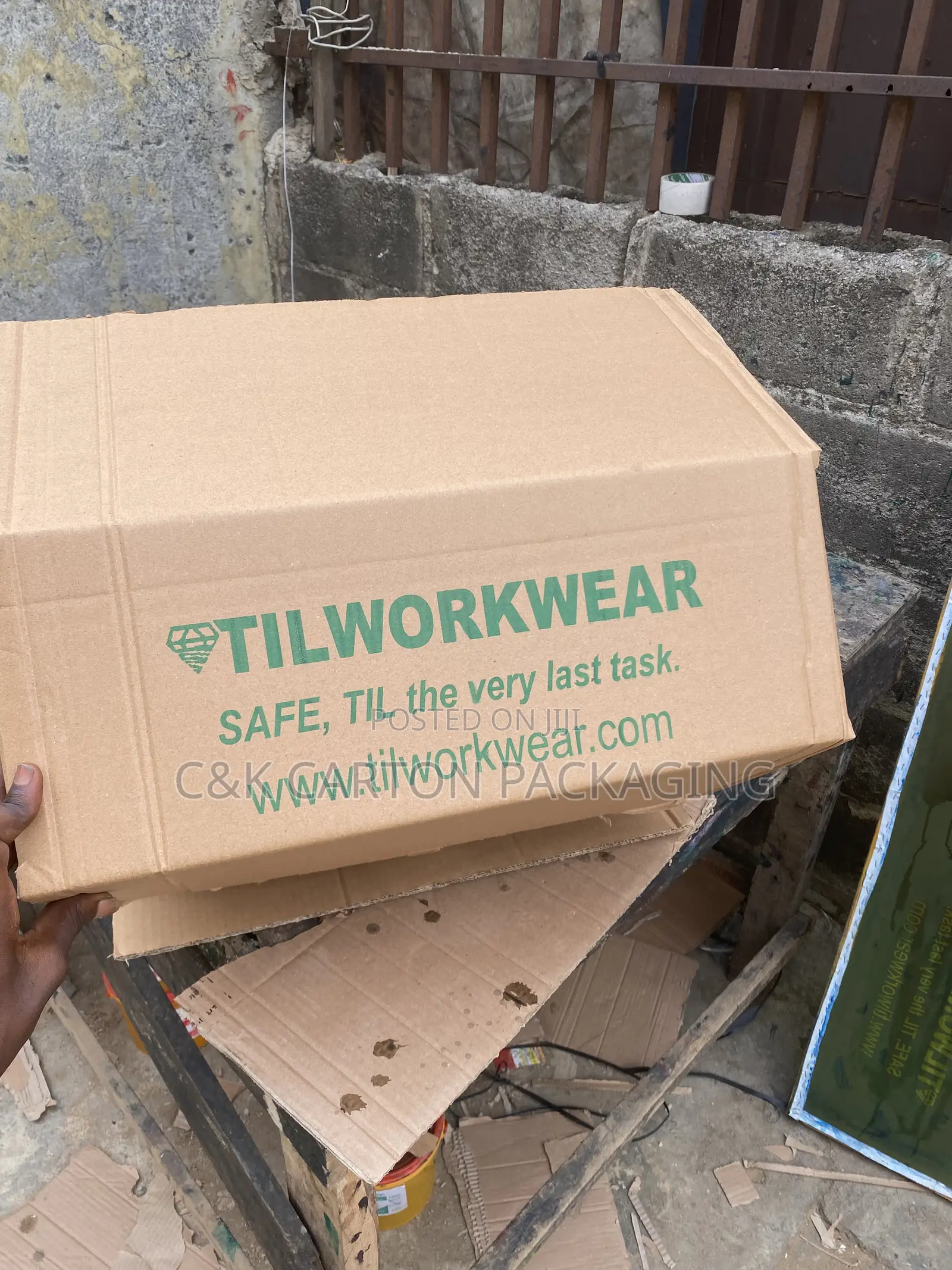 One Colour Printed Carton Box
