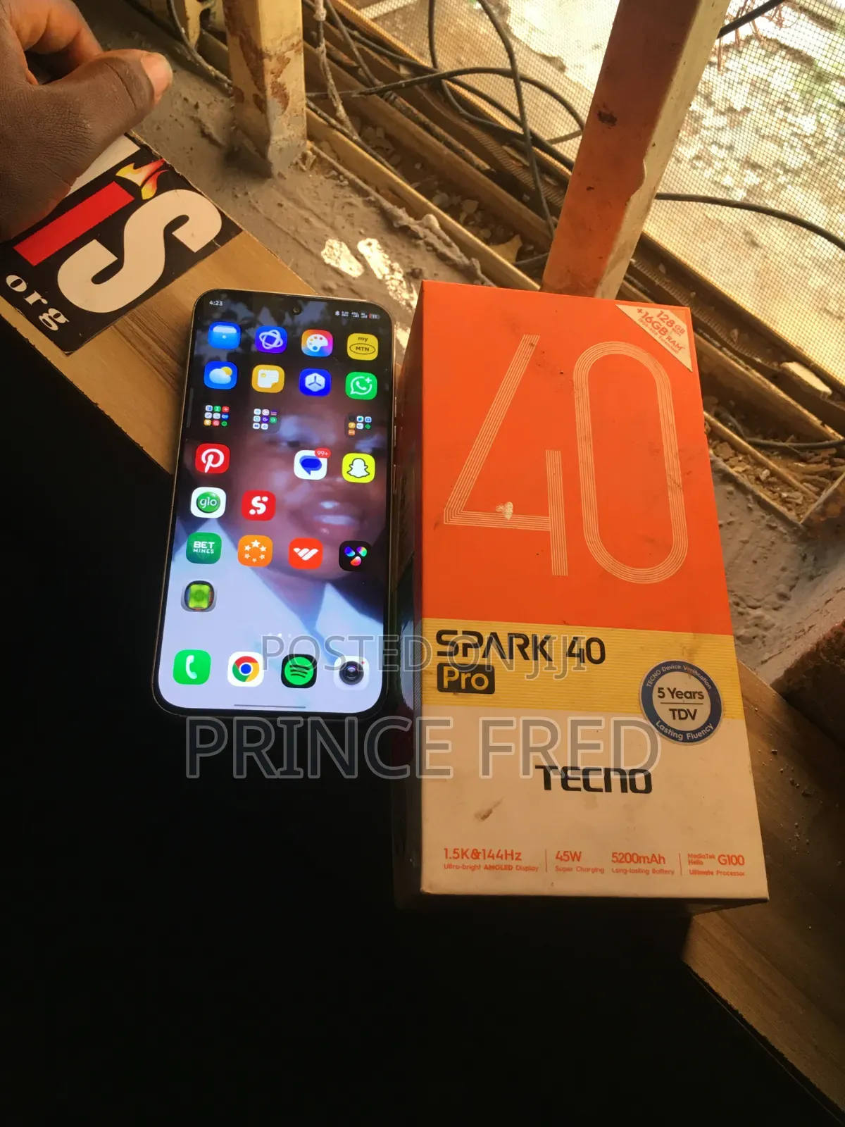 Tecno Spark 40 Pro 128 GB Gray