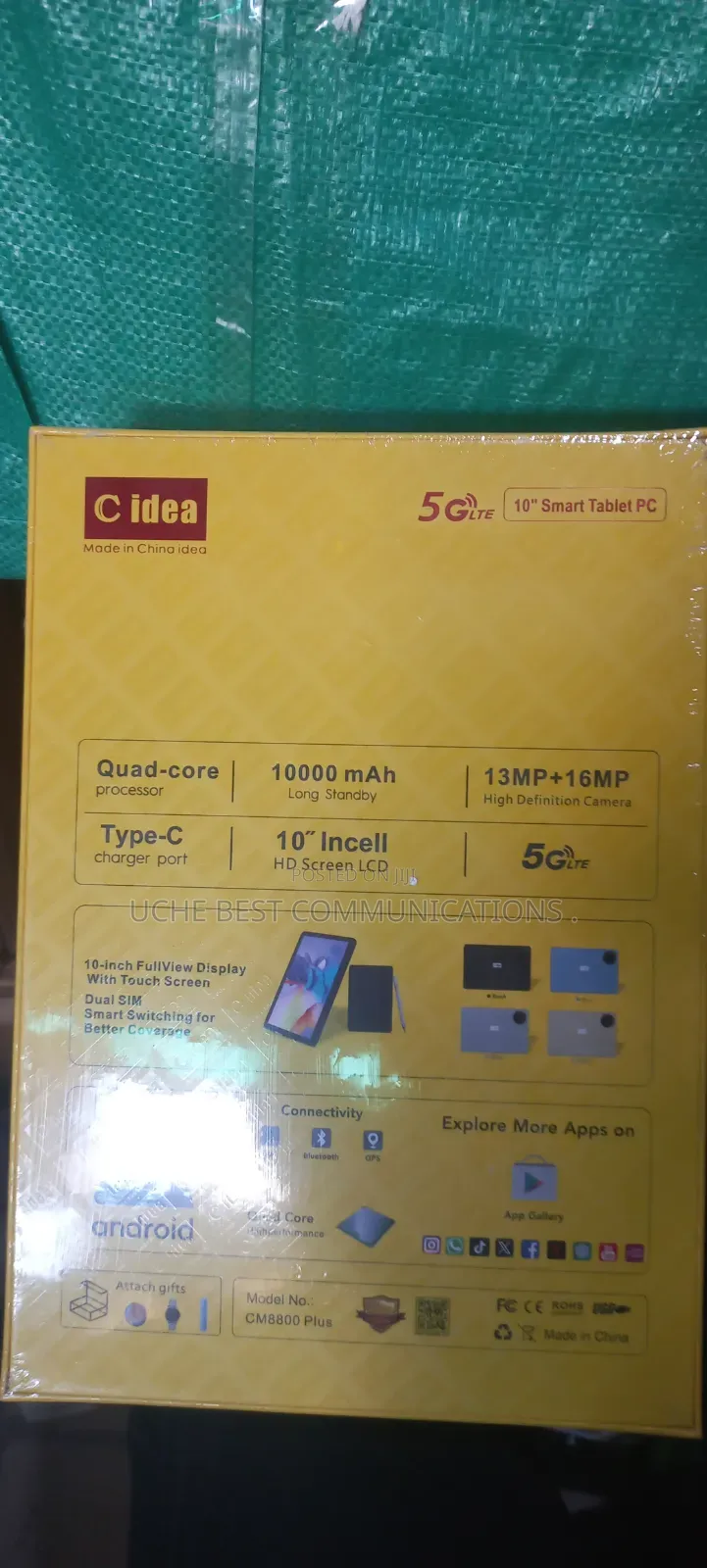 New C idea CM8800 Plus 1 TB Blue