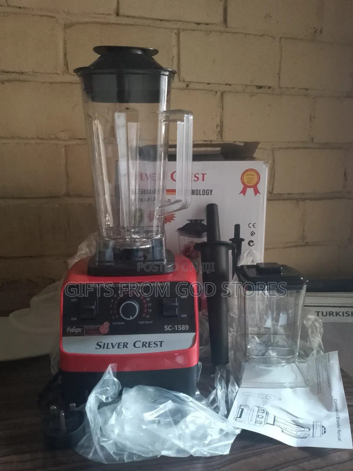 Silver Crest Multi-Purpose Kitchen Blender 10000w