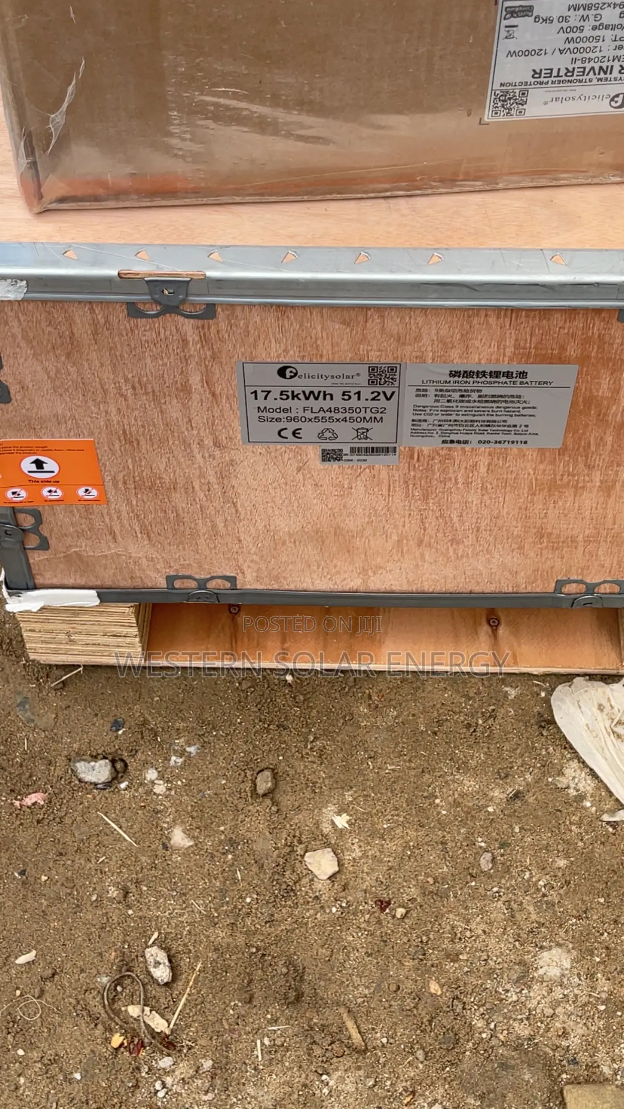 Felicity 17.5kwh Lithium Battery (Fla)