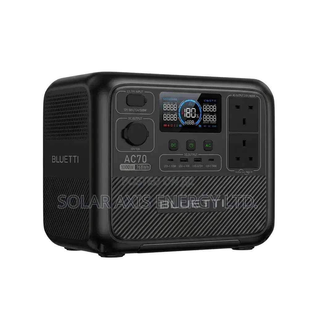 Bluetti Ac70 Solar Generator