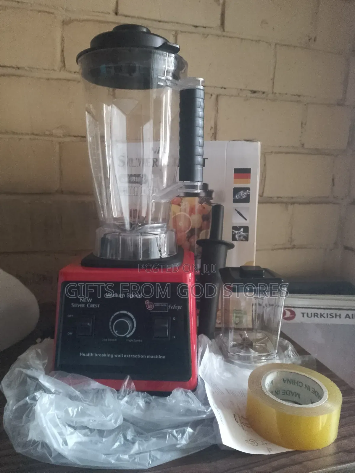 Silver Crest Turbo Blend Grind Machine 4 Liters 10000w