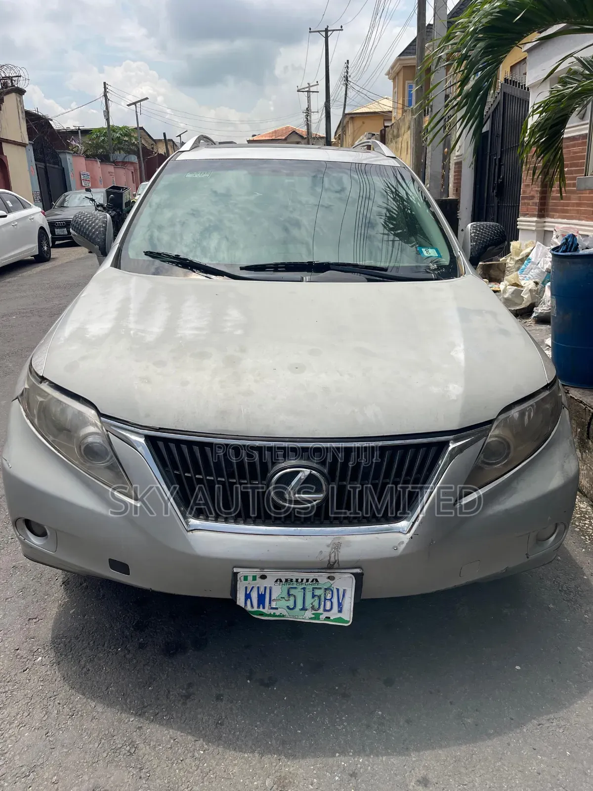 Lexus RX 2011 Silver