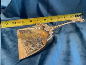 Sliver Plated Table Crumb Dustpan and Brush
