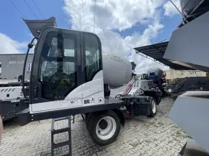 4cubic Mobile Industrial Self Load Concrete Mixer 4000l