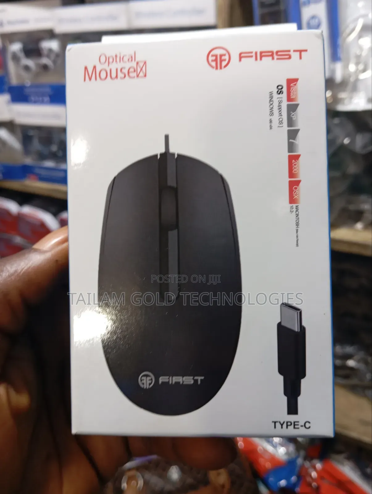 Type C Wire Mouse