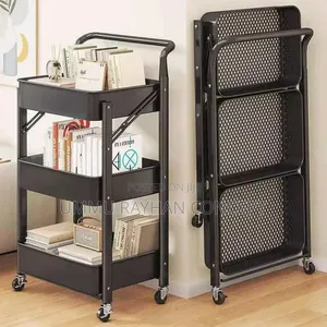 High Quality 3-Layers Foldable Heavy Duty Trolley