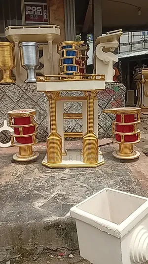 Brand New Pulpit With 2 Offering Basket