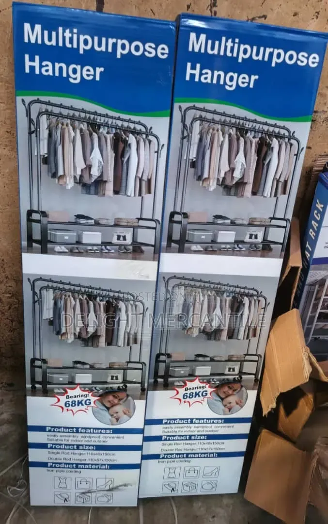 Double Layer Heavy Duty Cloth Hanger
