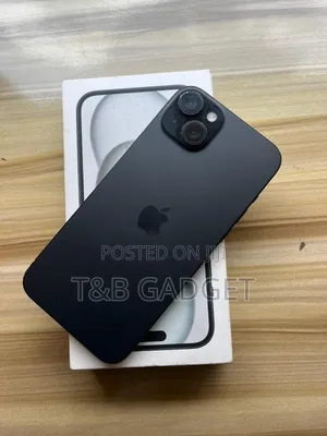 New Apple iPhone 15 Plus 128 GB Black