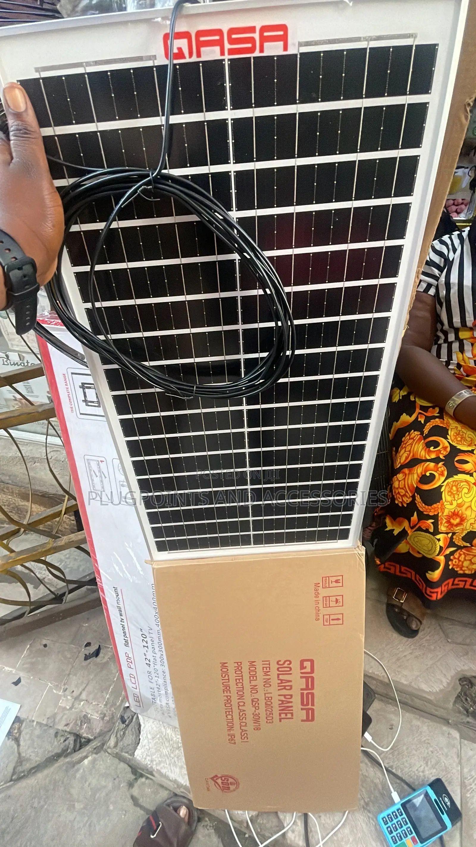 Qasa 30watts 18v Solar Panel