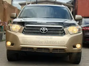 Toyota Highlander 4x4 2008 Beige