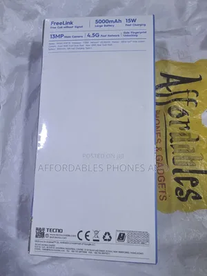 New Tecno Pop 10 64 GB Black