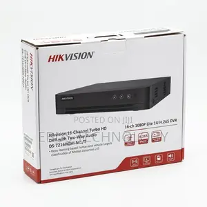 Hikvision 4-Channel Turbo Hd DVR – Ds-7204hghi-M1
