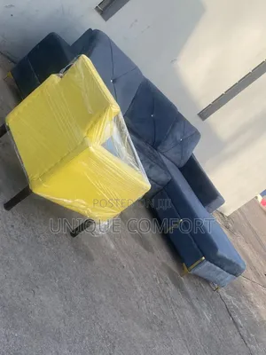 Brand New Top Quality Luxury L Shape Section Sofa With Single Seater