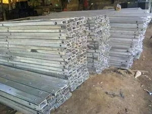 Channel Iron, We Use It to Install Transformers