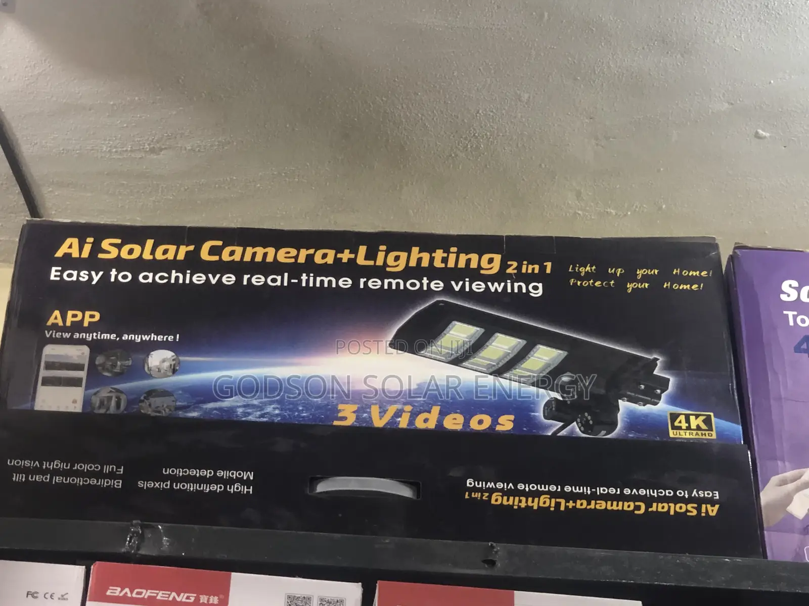 Ai Solar Camera + Lightning  2in1