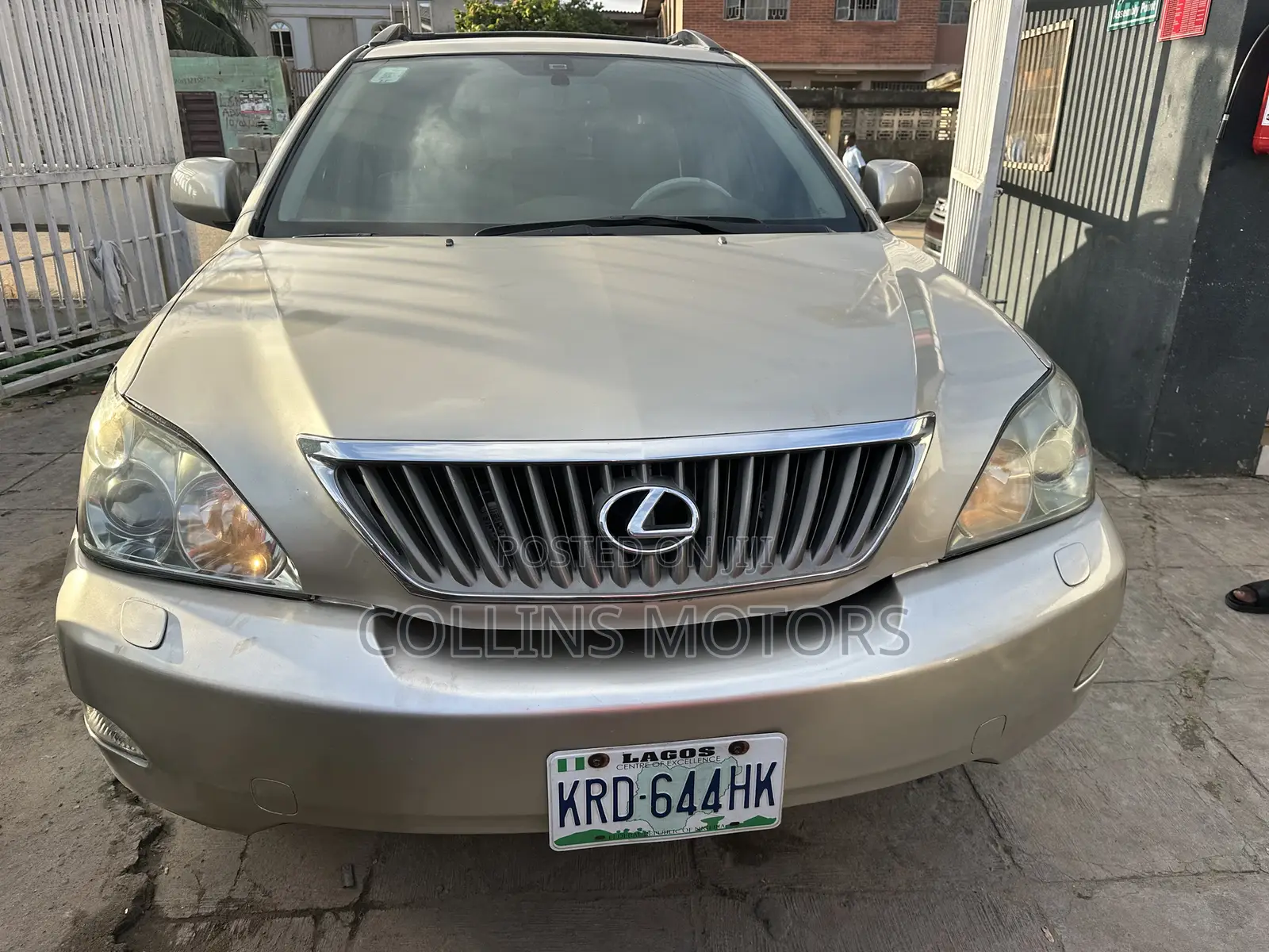 Lexus RX 2007 Gold