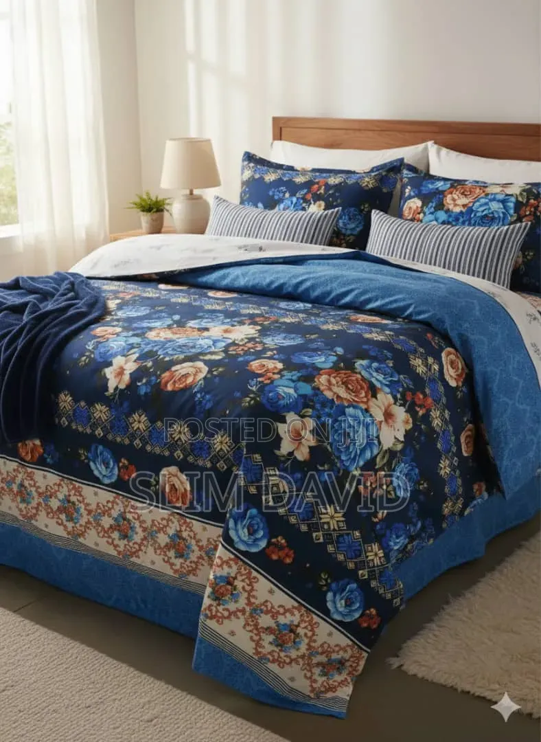 All Size Bedspread and Duvet +4 Pilow Cover