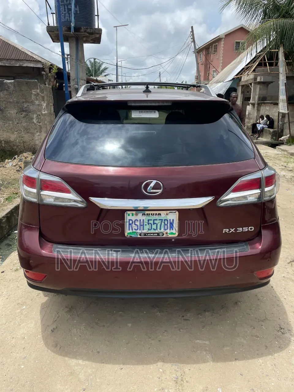 Lexus RX 2012 Red