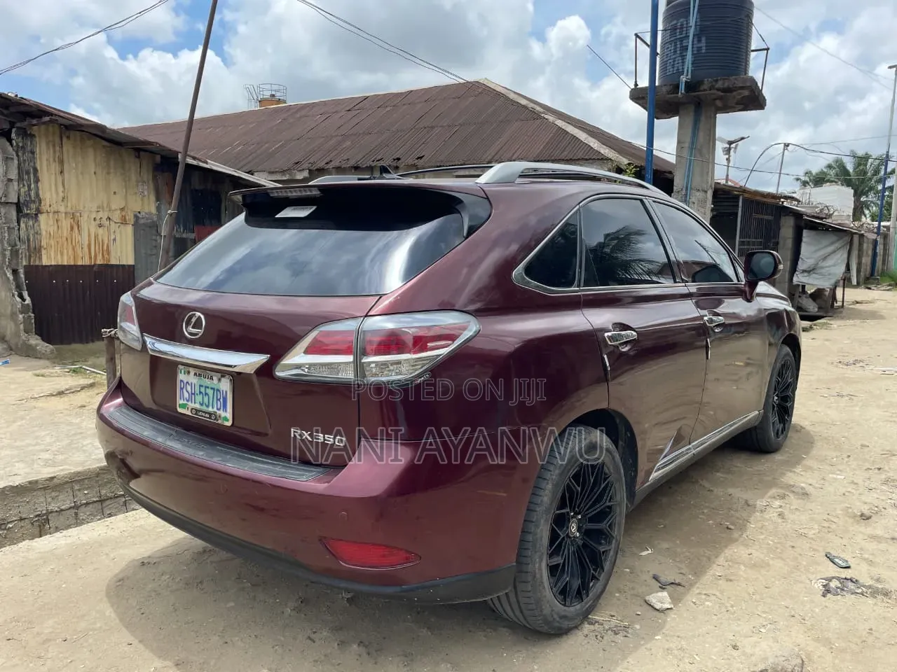 Lexus RX 2012 Red